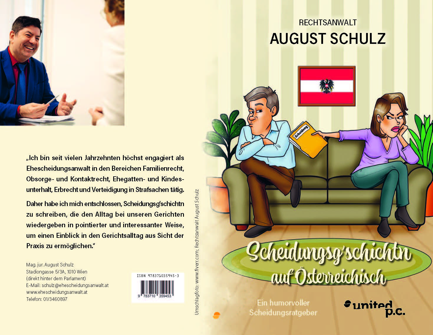Buchcover Scheidungsg’schichtn auf Österreichisch